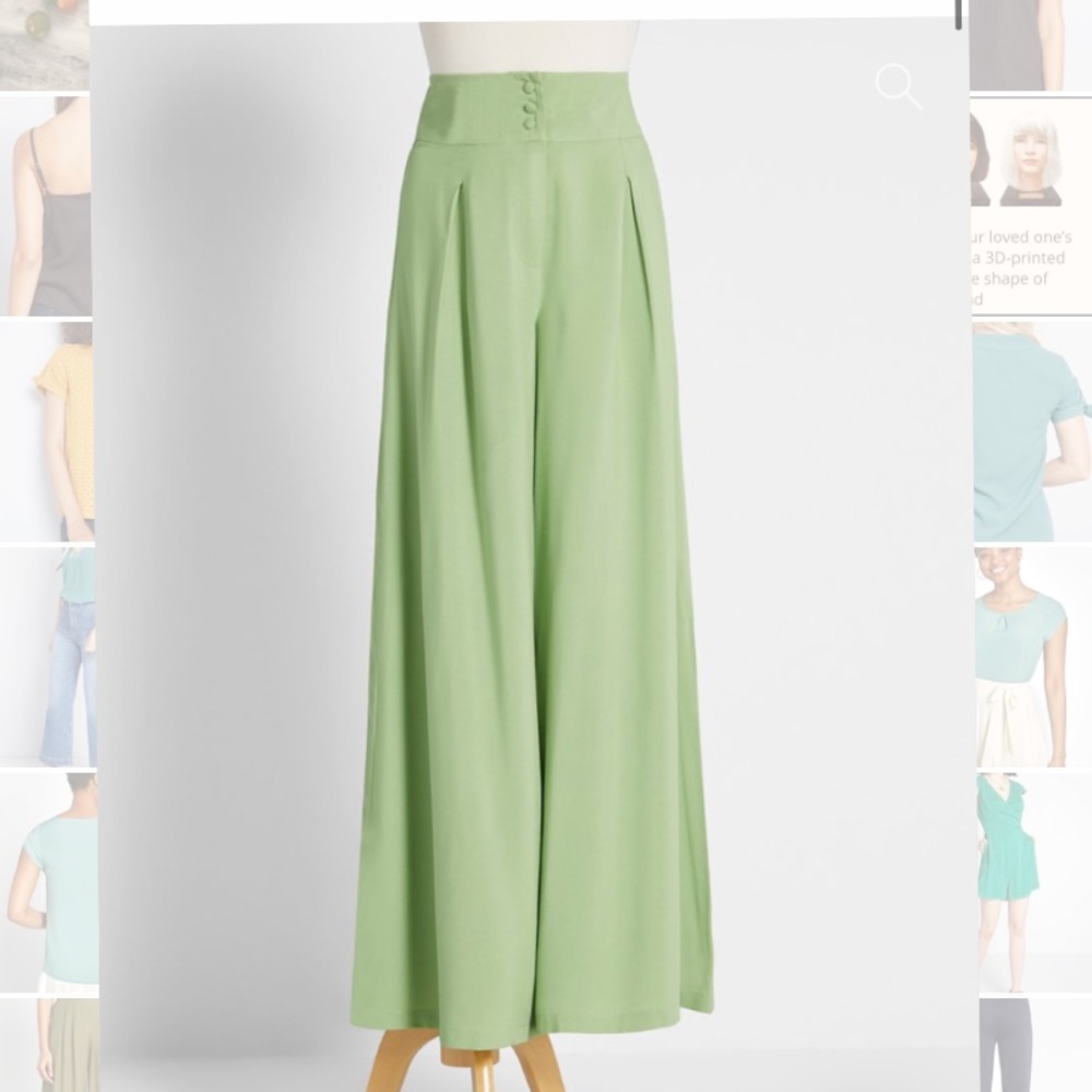 “Wants and Breeze” Wide-Leg Pants